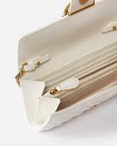 Geldbörse Love Bag One Wallet Fischgrat - Weiß | Pinko