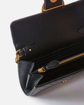 Portafoglio Love Bag One Wallet Chevron - Nero | Pinko