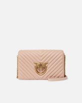 Borsa a spalla media Classic Love Bag Click Chevron - | Pinko