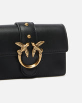 Small shoulder bag Love Bag Simply in leather - Black | Pinko