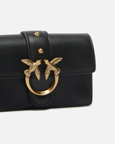 Small shoulder bag Love Bag Simply in leather - Black | Pinko