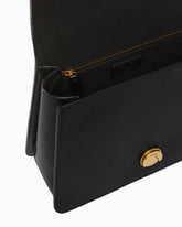 Medium handbag Love Bag Top Handle in leather - Black | Pinko