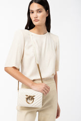 Borsa piccola a spalla Love Bag Click Chevron - | Pinko