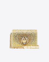 Mini Love Bag Click full strass PINKO Galleria - | Pinko