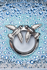 Mini Love Bag Click full strass PINKO Galleria - | Pinko