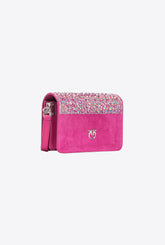 Mini Love Bag Click full strass PINKO Galleria - | Pinko