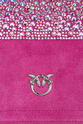 Mini Love Bag Click full strass PINKO Galleria - | Pinko