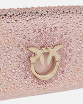 PINKO Galleria full-rhinestone Mini Love Bag Click - | Pinko