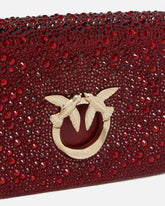 Mini Love Bag Click full strass PINKO Galleria - | Pinko