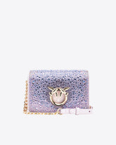 Mini Love Bag Click full strass PINKO Galleria - | Pinko