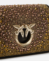 Mini Love Bag Click full strass PINKO Galleria - | Pinko