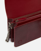 Borsetta a tracolla Mini Love Bag in rettile lucido PINKO Galleria - | Pinko