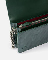 Borsetta a tracolla Mini Love Bag in rettile lucido PINKO Galleria - | Pinko