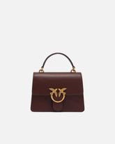 Mini Love Bag One Top Handle Light Simply - Burgund | Pinko
