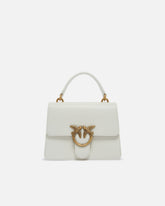 Mini handbag Love Bag Top Handle in leather - | Pinko