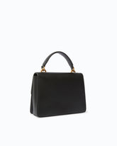 Borsa mini a mano Love Bag Top Handle in pelle - Nero | Pinko