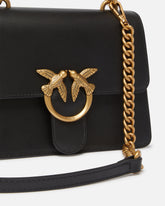 Mini handbag Love Bag Top Handle in leather - | Pinko