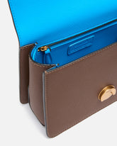 Petit sac à main Mini Love Bag Light à anse supérieure en cuir pleine fleur - | Pinko