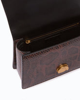 Handtasche Mini Love Bag One Top Handle Light aus Leder mit Pythonprint - | Pinko