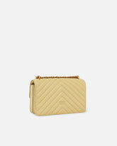 Borsa piccola a tracolla Love Bag One Chevron - Giallo | Pinko