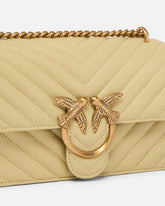 Borsa piccola a tracolla Love Bag One Chevron - Giallo | Pinko