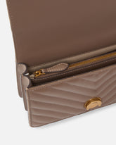 Kleine Umhängetasche Love Bag One Chevron - Beige | Pinko