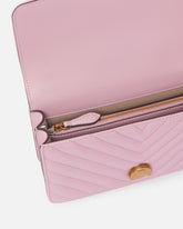 Small shoulder bag Love Bag One Chevron - Light Pink | Pinko