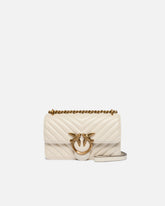 Kleine Umhängetasche Love Bag One Chevron - Weiß | Pinko
