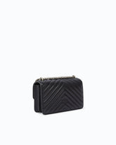 Borsa piccola a tracolla Love Bag One Chevron - Nero | Pinko