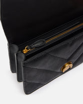 Borsa a tracolla piccola Love Bag in pelle effetto used - | Pinko