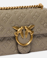 Bolso bandolera mini Love Bag con logotipo estampado - | Pinko