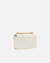Bolso bandolera mini Love Bag con logotipo estampado - Blanco | Pinko