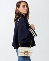 Bolso bandolera mini Love Bag con logotipo estampado - | Pinko