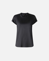 Short-sleeved satin blouse - | Pinko