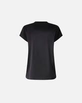 Short-sleeved satin blouse - | Pinko