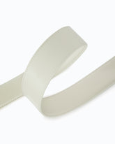 Ceinture large Love Birds en cuir 4cm - Blanc | Pinko