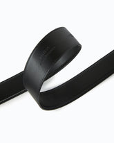 Cintura alta Love Birds in pelle 4cm - Nero | Pinko