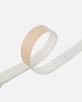 Cinturón de 4 cm de piel con hebilla Love Birds - | Pinko