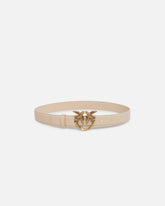 Cinturón Love Birds de piel 3cm - | Pinko