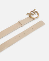Love Birds leather belt 3cm - | Pinko