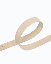 Cinturón Love Birds de piel 3cm - Beige | Pinko