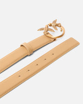 Cintura Love Birds in pelle 3cm - | Pinko
