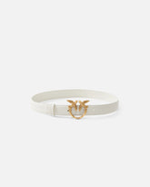 Cintura Love Birds in pelle 3cm - | Pinko