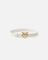 Cinturón Love Birds de piel 3cm - | Pinko
