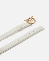 Cintura Love Birds in pelle 3cm - | Pinko