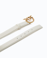 Cintura Love Birds in pelle 3cm - | Pinko