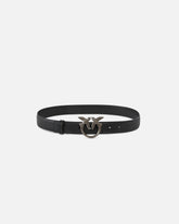 Cinturón Love Birds de piel 3cm - | Pinko