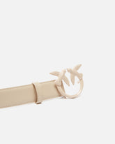 Belt with colored buckle 3cm - | Pinko