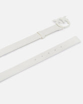 Pasek z kolorową klamrą 3cm - | Pinko