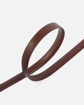 Love Birds thin leather belt 2cm - | Pinko